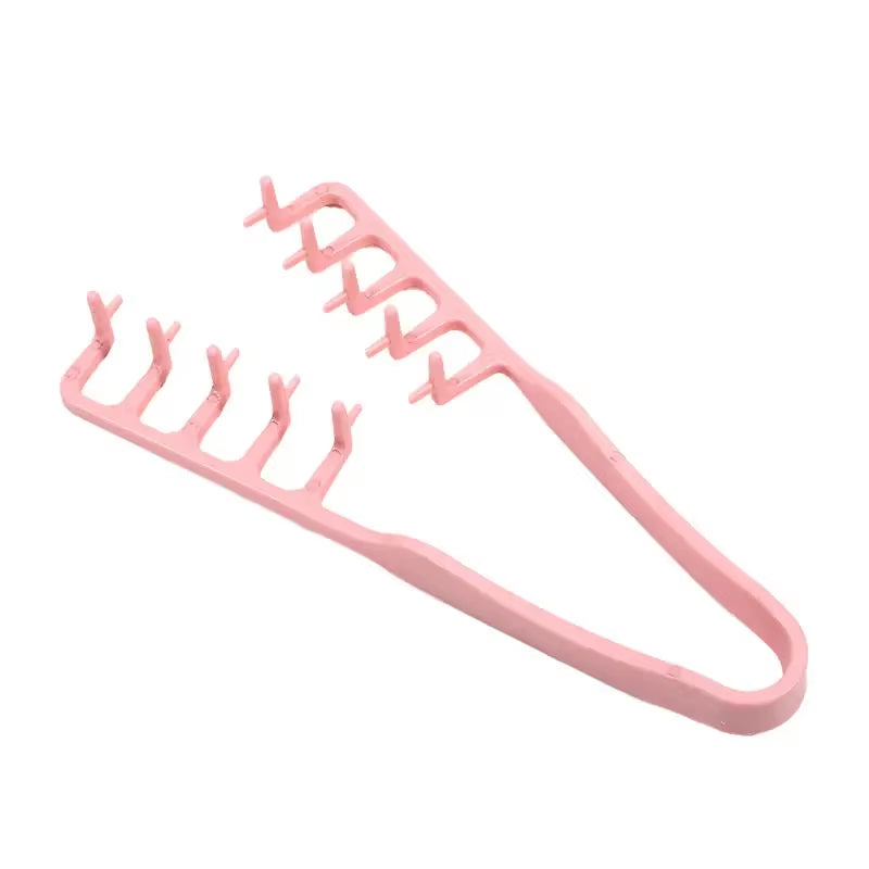 Fluffy Texture Styling Comb Volumizing Wide-Tooth Hairbrush Curling Tools Fluffy Roots Hair Seam Cover Bangs Hairdressing Comb